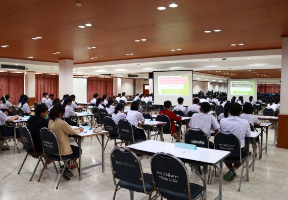 ภาพกิจกรรม  คณะวิทยาศาสตร์และเทคโนโลยีมหาวิทยาลัยราชภัฏกำแพงเพชร จัดงานสัปดาห์วิทยาศาสตร์แห่งชาติ ส่วนภูมิภาค ประจำปี 2565