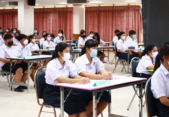 ภาพกิจกรรม  คณะวิทยาศาสตร์และเทคโนโลยีมหาวิทยาลัยราชภัฏกำแพงเพชร จัดงานสัปดาห์วิทยาศาสตร์แห่งชาติ ส่วนภูมิภาค ประจำปี 2565