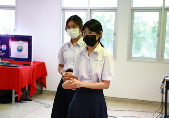 ภาพกิจกรรม  คณะวิทยาศาสตร์และเทคโนโลยีมหาวิทยาลัยราชภัฏกำแพงเพชร จัดงานสัปดาห์วิทยาศาสตร์แห่งชาติ ส่วนภูมิภาค ประจำปี 2565