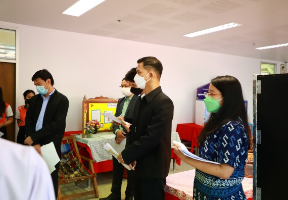 ภาพกิจกรรม  คณะวิทยาศาสตร์และเทคโนโลยีมหาวิทยาลัยราชภัฏกำแพงเพชร จัดงานสัปดาห์วิทยาศาสตร์แห่งชาติ ส่วนภูมิภาค ประจำปี 2565