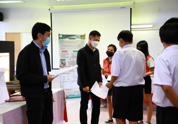 ภาพกิจกรรม  คณะวิทยาศาสตร์และเทคโนโลยีมหาวิทยาลัยราชภัฏกำแพงเพชร จัดงานสัปดาห์วิทยาศาสตร์แห่งชาติ ส่วนภูมิภาค ประจำปี 2565