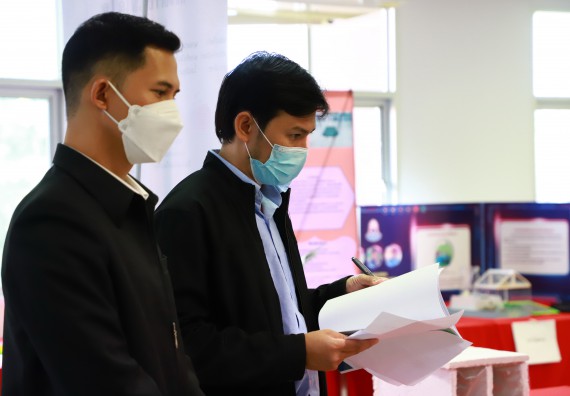 ภาพกิจกรรม  คณะวิทยาศาสตร์และเทคโนโลยีมหาวิทยาลัยราชภัฏกำแพงเพชร จัดงานสัปดาห์วิทยาศาสตร์แห่งชาติ ส่วนภูมิภาค ประจำปี 2565