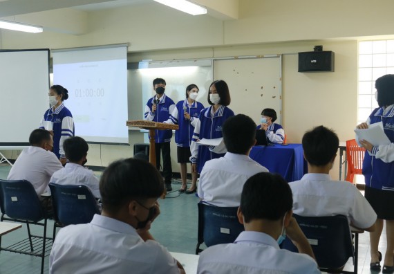 ภาพกิจกรรม  คณะวิทยาศาสตร์และเทคโนโลยีมหาวิทยาลัยราชภัฏกำแพงเพชร จัดงานสัปดาห์วิทยาศาสตร์แห่งชาติ ส่วนภูมิภาค ประจำปี 2565