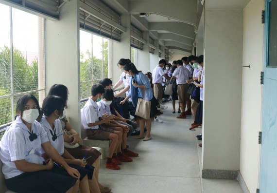 ภาพกิจกรรม  คณะวิทยาศาสตร์และเทคโนโลยีมหาวิทยาลัยราชภัฏกำแพงเพชร จัดงานสัปดาห์วิทยาศาสตร์แห่งชาติ ส่วนภูมิภาค ประจำปี 2565