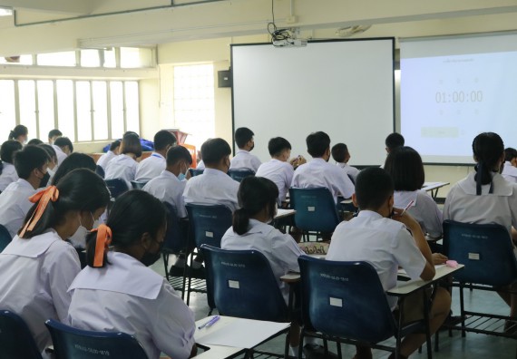 ภาพกิจกรรม  คณะวิทยาศาสตร์และเทคโนโลยีมหาวิทยาลัยราชภัฏกำแพงเพชร จัดงานสัปดาห์วิทยาศาสตร์แห่งชาติ ส่วนภูมิภาค ประจำปี 2565