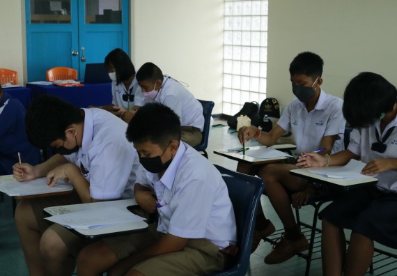 ภาพกิจกรรม  คณะวิทยาศาสตร์และเทคโนโลยีมหาวิทยาลัยราชภัฏกำแพงเพชร จัดงานสัปดาห์วิทยาศาสตร์แห่งชาติ ส่วนภูมิภาค ประจำปี 2565