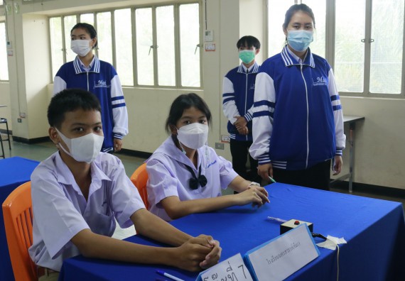 ภาพกิจกรรม  คณะวิทยาศาสตร์และเทคโนโลยีมหาวิทยาลัยราชภัฏกำแพงเพชร จัดงานสัปดาห์วิทยาศาสตร์แห่งชาติ ส่วนภูมิภาค ประจำปี 2565