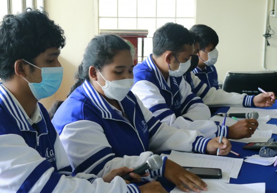 ภาพกิจกรรม  คณะวิทยาศาสตร์และเทคโนโลยีมหาวิทยาลัยราชภัฏกำแพงเพชร จัดงานสัปดาห์วิทยาศาสตร์แห่งชาติ ส่วนภูมิภาค ประจำปี 2565