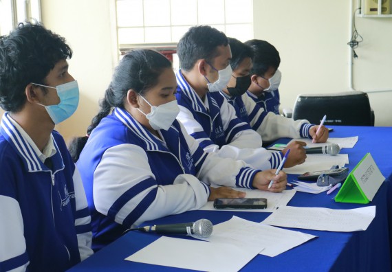 ภาพกิจกรรม  คณะวิทยาศาสตร์และเทคโนโลยีมหาวิทยาลัยราชภัฏกำแพงเพชร จัดงานสัปดาห์วิทยาศาสตร์แห่งชาติ ส่วนภูมิภาค ประจำปี 2565