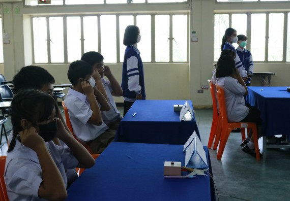 ภาพกิจกรรม  คณะวิทยาศาสตร์และเทคโนโลยีมหาวิทยาลัยราชภัฏกำแพงเพชร จัดงานสัปดาห์วิทยาศาสตร์แห่งชาติ ส่วนภูมิภาค ประจำปี 2565