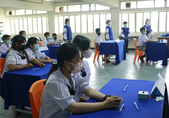 ภาพกิจกรรม  คณะวิทยาศาสตร์และเทคโนโลยีมหาวิทยาลัยราชภัฏกำแพงเพชร จัดงานสัปดาห์วิทยาศาสตร์แห่งชาติ ส่วนภูมิภาค ประจำปี 2565