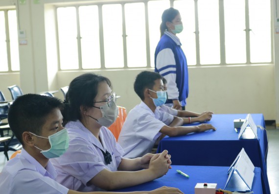 ภาพกิจกรรม  คณะวิทยาศาสตร์และเทคโนโลยีมหาวิทยาลัยราชภัฏกำแพงเพชร จัดงานสัปดาห์วิทยาศาสตร์แห่งชาติ ส่วนภูมิภาค ประจำปี 2565