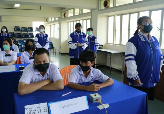 ภาพกิจกรรม  คณะวิทยาศาสตร์และเทคโนโลยีมหาวิทยาลัยราชภัฏกำแพงเพชร จัดงานสัปดาห์วิทยาศาสตร์แห่งชาติ ส่วนภูมิภาค ประจำปี 2565