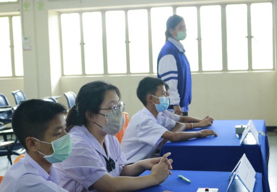 ภาพกิจกรรม  คณะวิทยาศาสตร์และเทคโนโลยีมหาวิทยาลัยราชภัฏกำแพงเพชร จัดงานสัปดาห์วิทยาศาสตร์แห่งชาติ ส่วนภูมิภาค ประจำปี 2565