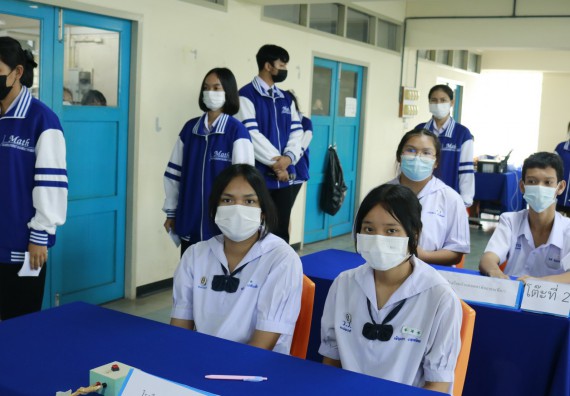 ภาพกิจกรรม  คณะวิทยาศาสตร์และเทคโนโลยีมหาวิทยาลัยราชภัฏกำแพงเพชร จัดงานสัปดาห์วิทยาศาสตร์แห่งชาติ ส่วนภูมิภาค ประจำปี 2565