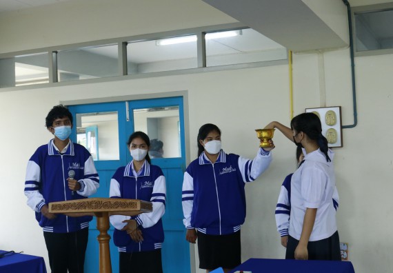 ภาพกิจกรรม  คณะวิทยาศาสตร์และเทคโนโลยีมหาวิทยาลัยราชภัฏกำแพงเพชร จัดงานสัปดาห์วิทยาศาสตร์แห่งชาติ ส่วนภูมิภาค ประจำปี 2565