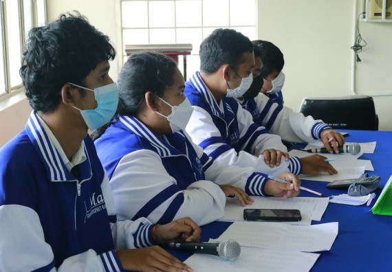 ภาพกิจกรรม  คณะวิทยาศาสตร์และเทคโนโลยีมหาวิทยาลัยราชภัฏกำแพงเพชร จัดงานสัปดาห์วิทยาศาสตร์แห่งชาติ ส่วนภูมิภาค ประจำปี 2565