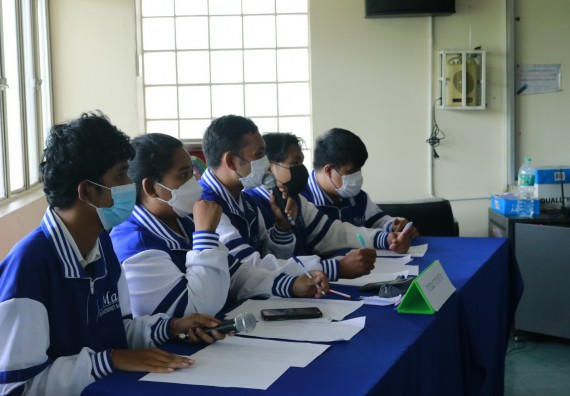 ภาพกิจกรรม  คณะวิทยาศาสตร์และเทคโนโลยีมหาวิทยาลัยราชภัฏกำแพงเพชร จัดงานสัปดาห์วิทยาศาสตร์แห่งชาติ ส่วนภูมิภาค ประจำปี 2565