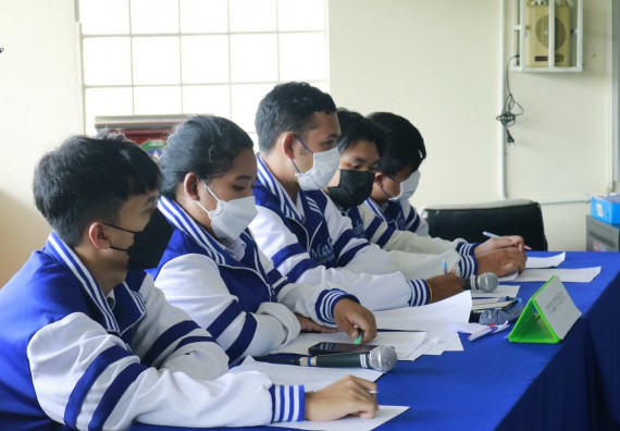 ภาพกิจกรรม  คณะวิทยาศาสตร์และเทคโนโลยีมหาวิทยาลัยราชภัฏกำแพงเพชร จัดงานสัปดาห์วิทยาศาสตร์แห่งชาติ ส่วนภูมิภาค ประจำปี 2565