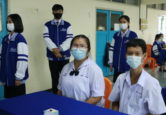 ภาพกิจกรรม  คณะวิทยาศาสตร์และเทคโนโลยีมหาวิทยาลัยราชภัฏกำแพงเพชร จัดงานสัปดาห์วิทยาศาสตร์แห่งชาติ ส่วนภูมิภาค ประจำปี 2565