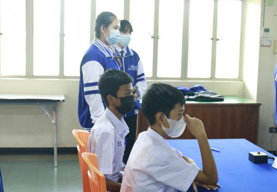 ภาพกิจกรรม  คณะวิทยาศาสตร์และเทคโนโลยีมหาวิทยาลัยราชภัฏกำแพงเพชร จัดงานสัปดาห์วิทยาศาสตร์แห่งชาติ ส่วนภูมิภาค ประจำปี 2565