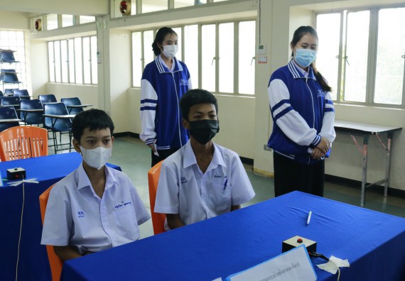 ภาพกิจกรรม  คณะวิทยาศาสตร์และเทคโนโลยีมหาวิทยาลัยราชภัฏกำแพงเพชร จัดงานสัปดาห์วิทยาศาสตร์แห่งชาติ ส่วนภูมิภาค ประจำปี 2565