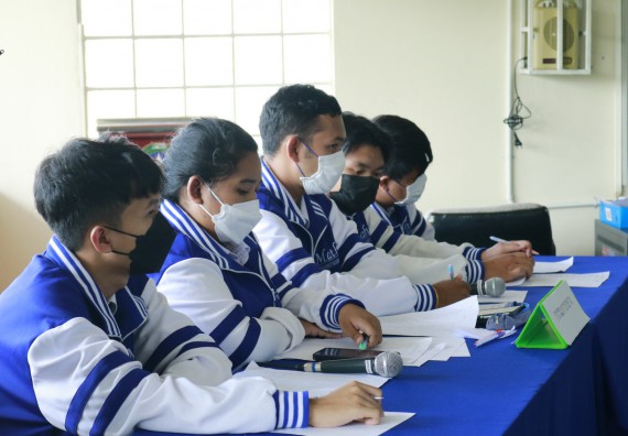 ภาพกิจกรรม  คณะวิทยาศาสตร์และเทคโนโลยีมหาวิทยาลัยราชภัฏกำแพงเพชร จัดงานสัปดาห์วิทยาศาสตร์แห่งชาติ ส่วนภูมิภาค ประจำปี 2565