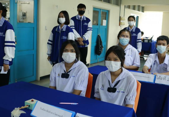 ภาพกิจกรรม  คณะวิทยาศาสตร์และเทคโนโลยีมหาวิทยาลัยราชภัฏกำแพงเพชร จัดงานสัปดาห์วิทยาศาสตร์แห่งชาติ ส่วนภูมิภาค ประจำปี 2565