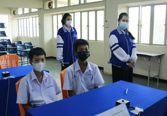 ภาพกิจกรรม  คณะวิทยาศาสตร์และเทคโนโลยีมหาวิทยาลัยราชภัฏกำแพงเพชร จัดงานสัปดาห์วิทยาศาสตร์แห่งชาติ ส่วนภูมิภาค ประจำปี 2565