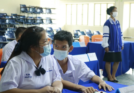 ภาพกิจกรรม  คณะวิทยาศาสตร์และเทคโนโลยีมหาวิทยาลัยราชภัฏกำแพงเพชร จัดงานสัปดาห์วิทยาศาสตร์แห่งชาติ ส่วนภูมิภาค ประจำปี 2565