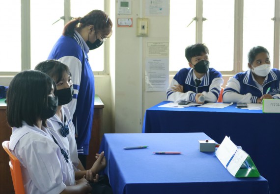 ภาพกิจกรรม  คณะวิทยาศาสตร์และเทคโนโลยีมหาวิทยาลัยราชภัฏกำแพงเพชร จัดงานสัปดาห์วิทยาศาสตร์แห่งชาติ ส่วนภูมิภาค ประจำปี 2565