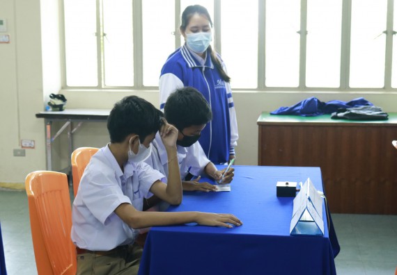 ภาพกิจกรรม  คณะวิทยาศาสตร์และเทคโนโลยีมหาวิทยาลัยราชภัฏกำแพงเพชร จัดงานสัปดาห์วิทยาศาสตร์แห่งชาติ ส่วนภูมิภาค ประจำปี 2565