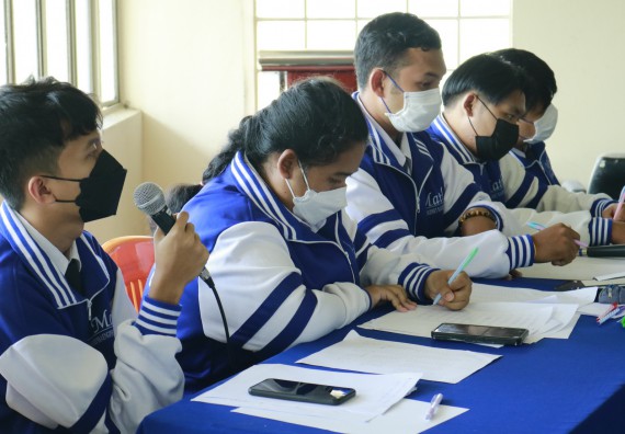 ภาพกิจกรรม  คณะวิทยาศาสตร์และเทคโนโลยีมหาวิทยาลัยราชภัฏกำแพงเพชร จัดงานสัปดาห์วิทยาศาสตร์แห่งชาติ ส่วนภูมิภาค ประจำปี 2565