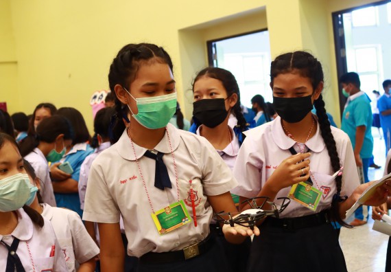 ภาพกิจกรรม  คณะวิทยาศาสตร์และเทคโนโลยีมหาวิทยาลัยราชภัฏกำแพงเพชร จัดงานสัปดาห์วิทยาศาสตร์แห่งชาติ ส่วนภูมิภาค ประจำปี 2565