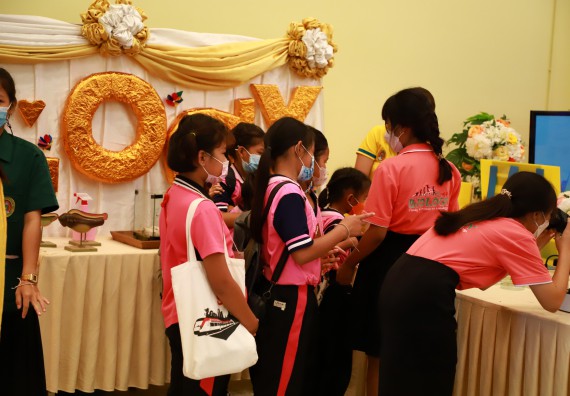 ภาพกิจกรรม  คณะวิทยาศาสตร์และเทคโนโลยีมหาวิทยาลัยราชภัฏกำแพงเพชร จัดงานสัปดาห์วิทยาศาสตร์แห่งชาติ ส่วนภูมิภาค ประจำปี 2565