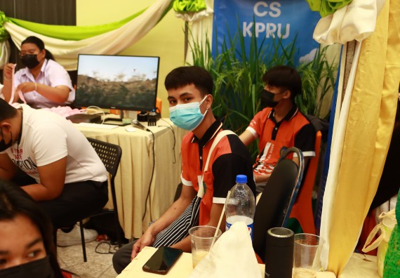 ภาพกิจกรรม  คณะวิทยาศาสตร์และเทคโนโลยีมหาวิทยาลัยราชภัฏกำแพงเพชร จัดงานสัปดาห์วิทยาศาสตร์แห่งชาติ ส่วนภูมิภาค ประจำปี 2565