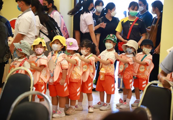 ภาพกิจกรรม  คณะวิทยาศาสตร์และเทคโนโลยีมหาวิทยาลัยราชภัฏกำแพงเพชร จัดงานสัปดาห์วิทยาศาสตร์แห่งชาติ ส่วนภูมิภาค ประจำปี 2565