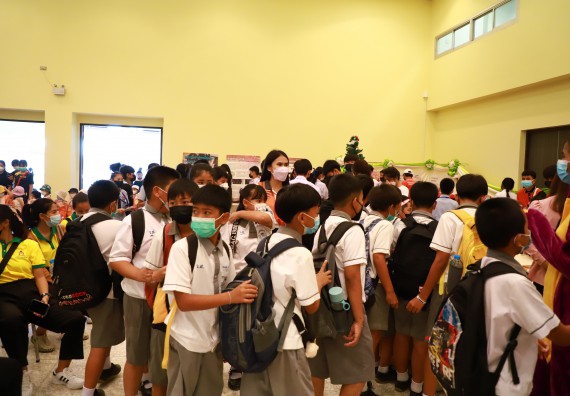 ภาพกิจกรรม  คณะวิทยาศาสตร์และเทคโนโลยีมหาวิทยาลัยราชภัฏกำแพงเพชร จัดงานสัปดาห์วิทยาศาสตร์แห่งชาติ ส่วนภูมิภาค ประจำปี 2565