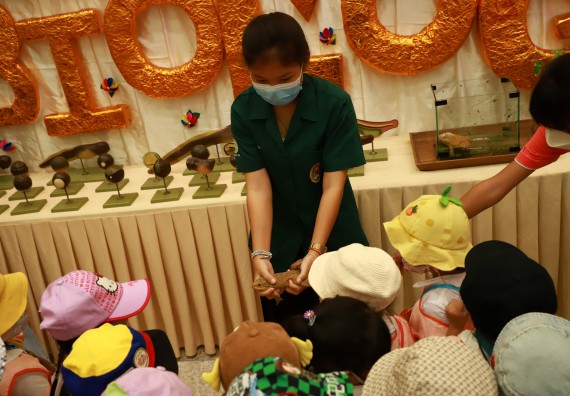 ภาพกิจกรรม  คณะวิทยาศาสตร์และเทคโนโลยีมหาวิทยาลัยราชภัฏกำแพงเพชร จัดงานสัปดาห์วิทยาศาสตร์แห่งชาติ ส่วนภูมิภาค ประจำปี 2565