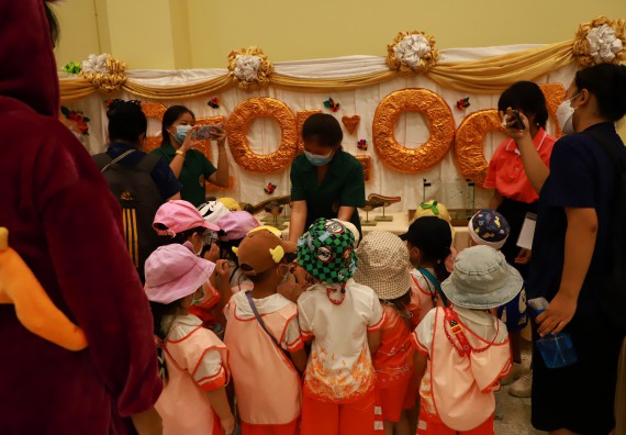 ภาพกิจกรรม  คณะวิทยาศาสตร์และเทคโนโลยีมหาวิทยาลัยราชภัฏกำแพงเพชร จัดงานสัปดาห์วิทยาศาสตร์แห่งชาติ ส่วนภูมิภาค ประจำปี 2565