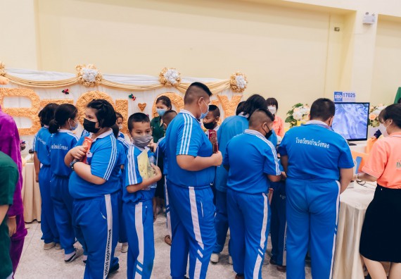 ภาพกิจกรรม  คณะวิทยาศาสตร์และเทคโนโลยีมหาวิทยาลัยราชภัฏกำแพงเพชร จัดงานสัปดาห์วิทยาศาสตร์แห่งชาติ ส่วนภูมิภาค ประจำปี 2565