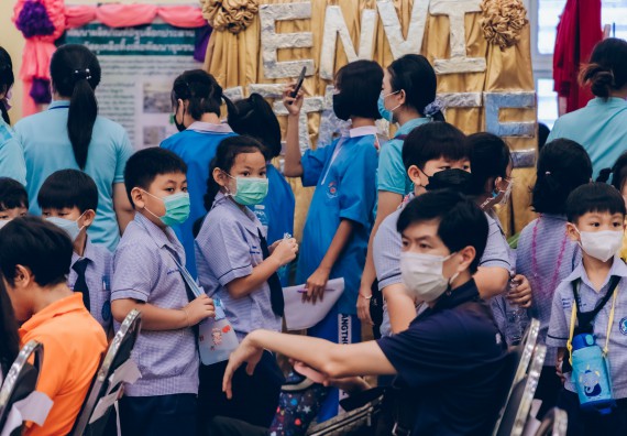 ภาพกิจกรรม  คณะวิทยาศาสตร์และเทคโนโลยีมหาวิทยาลัยราชภัฏกำแพงเพชร จัดงานสัปดาห์วิทยาศาสตร์แห่งชาติ ส่วนภูมิภาค ประจำปี 2565
