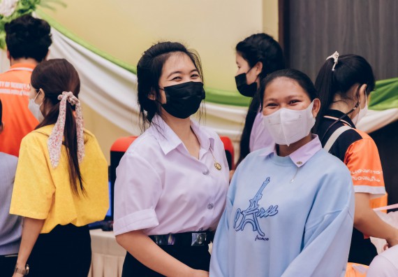 ภาพกิจกรรม  คณะวิทยาศาสตร์และเทคโนโลยีมหาวิทยาลัยราชภัฏกำแพงเพชร จัดงานสัปดาห์วิทยาศาสตร์แห่งชาติ ส่วนภูมิภาค ประจำปี 2565