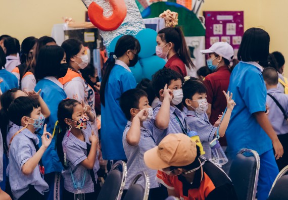 ภาพกิจกรรม  คณะวิทยาศาสตร์และเทคโนโลยีมหาวิทยาลัยราชภัฏกำแพงเพชร จัดงานสัปดาห์วิทยาศาสตร์แห่งชาติ ส่วนภูมิภาค ประจำปี 2565