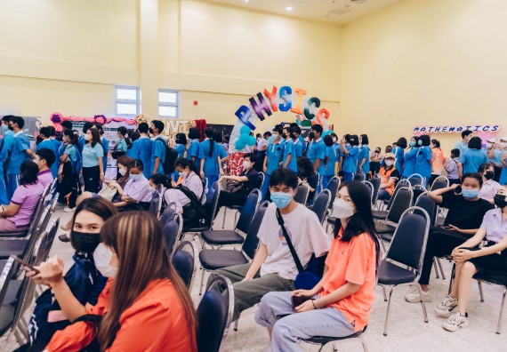 ภาพกิจกรรม  คณะวิทยาศาสตร์และเทคโนโลยีมหาวิทยาลัยราชภัฏกำแพงเพชร จัดงานสัปดาห์วิทยาศาสตร์แห่งชาติ ส่วนภูมิภาค ประจำปี 2565