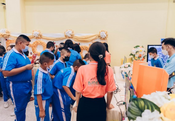 ภาพกิจกรรม  คณะวิทยาศาสตร์และเทคโนโลยีมหาวิทยาลัยราชภัฏกำแพงเพชร จัดงานสัปดาห์วิทยาศาสตร์แห่งชาติ ส่วนภูมิภาค ประจำปี 2565