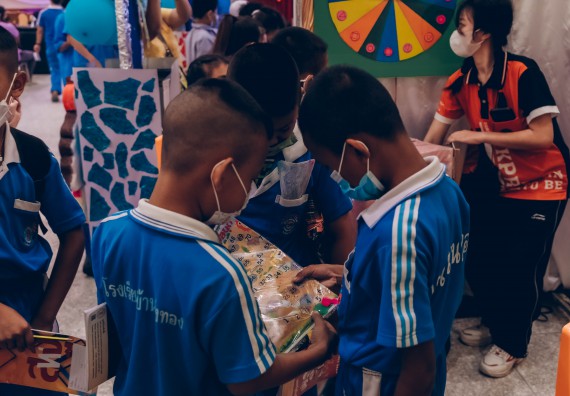 ภาพกิจกรรม  คณะวิทยาศาสตร์และเทคโนโลยีมหาวิทยาลัยราชภัฏกำแพงเพชร จัดงานสัปดาห์วิทยาศาสตร์แห่งชาติ ส่วนภูมิภาค ประจำปี 2565