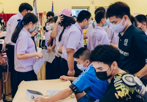 ภาพกิจกรรม  คณะวิทยาศาสตร์และเทคโนโลยีมหาวิทยาลัยราชภัฏกำแพงเพชร จัดงานสัปดาห์วิทยาศาสตร์แห่งชาติ ส่วนภูมิภาค ประจำปี 2565