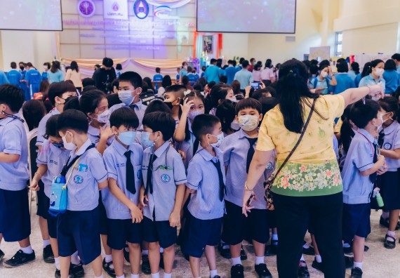 ภาพกิจกรรม  คณะวิทยาศาสตร์และเทคโนโลยีมหาวิทยาลัยราชภัฏกำแพงเพชร จัดงานสัปดาห์วิทยาศาสตร์แห่งชาติ ส่วนภูมิภาค ประจำปี 2565