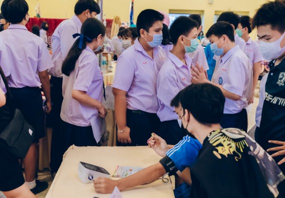 ภาพกิจกรรม  คณะวิทยาศาสตร์และเทคโนโลยีมหาวิทยาลัยราชภัฏกำแพงเพชร จัดงานสัปดาห์วิทยาศาสตร์แห่งชาติ ส่วนภูมิภาค ประจำปี 2565